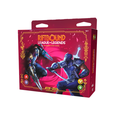 Riftbound Vendetta Showdown Deck Zed vs Shen