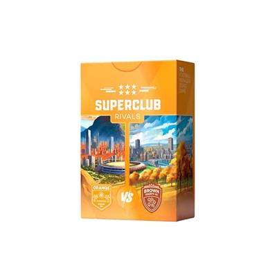 Superclub -Konkurrenten Orange gegen Brown