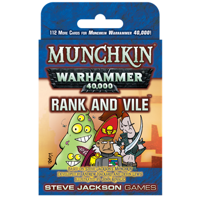 Munchkin Warhammer 40k rang og svage