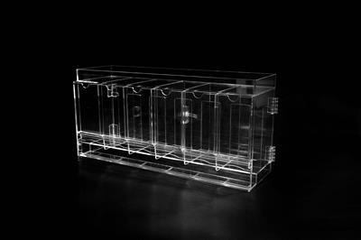Akrilik Paket Dispenser - 6 yuvalı