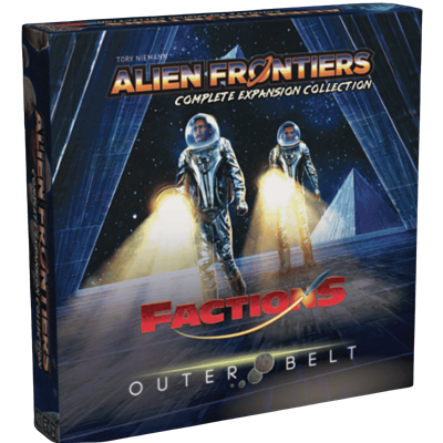 Alien Frontiers Factions voltooien uitbreidingscoll