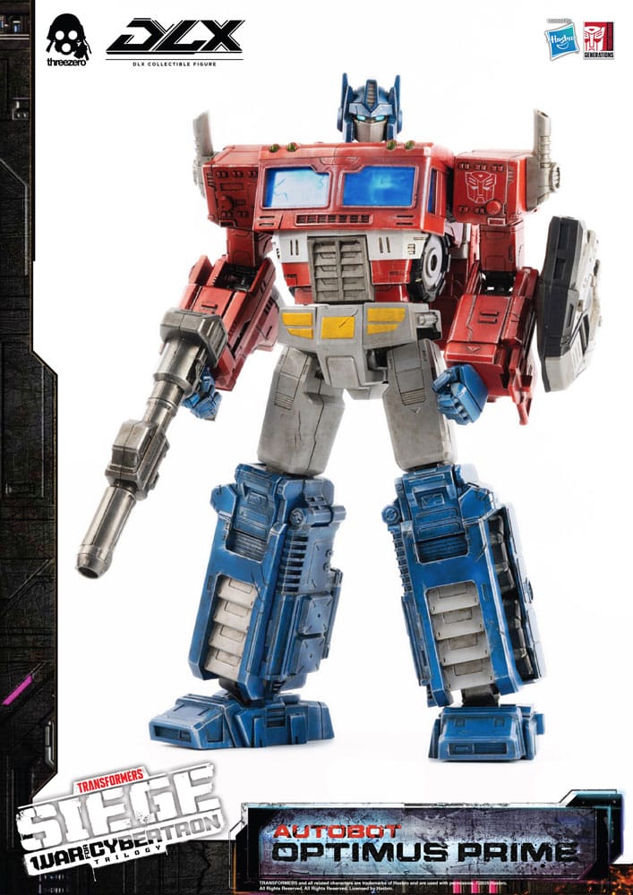 Transformers: Cybertron Savaşı Üçlemesi DLX Aksiyon Figürü 1/6 Optimus Prime 25 cm