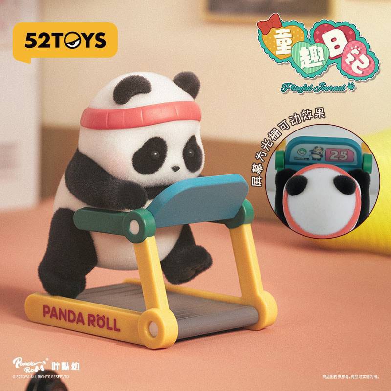 Panda Rulo Kör Kutu Figür Çeşitleri Playful Journal 7 cm (8)