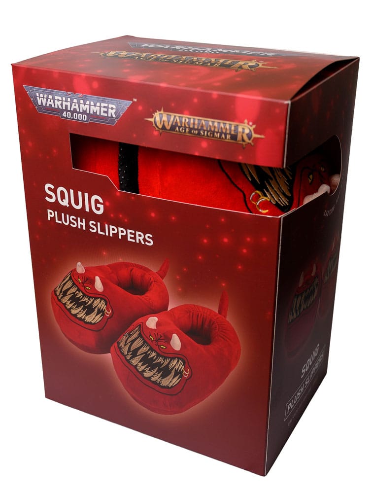 Warhammer 40.000 Slippers Red Squig Slippers (One Size)