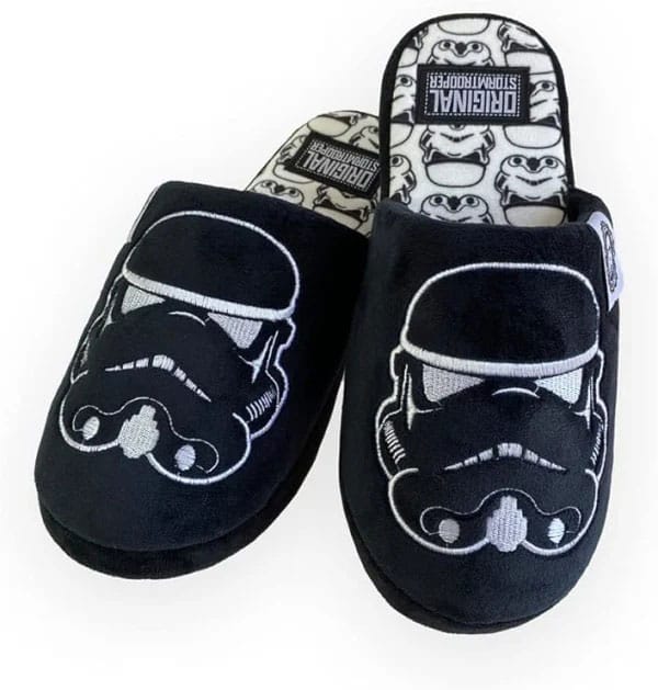 Star Wars originalne Stormtrooper papuče crne EU 8 - 10