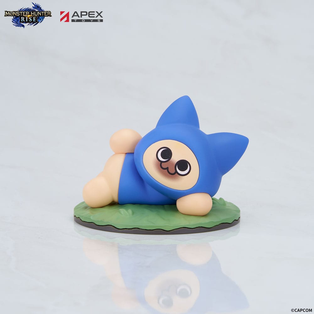 Monster Hunter Rise Trading Figur 6-Pack Felyne Cat