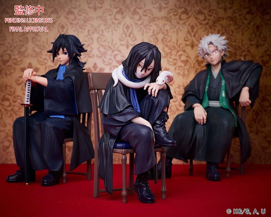 DEMON SLAYER: Kimetsu No Yaiba Statue Obanai iguro 15 cm