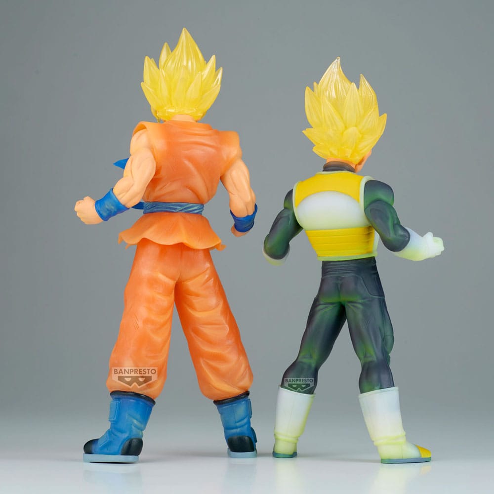 Dragon Ball Super Clearise Estatua PVC Son Goku & Vegeta Versión A: Son Goku 23 cm