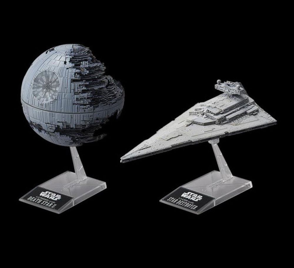 Star Wars Model Kit Death Star II & Imperial Star Zerstörer
