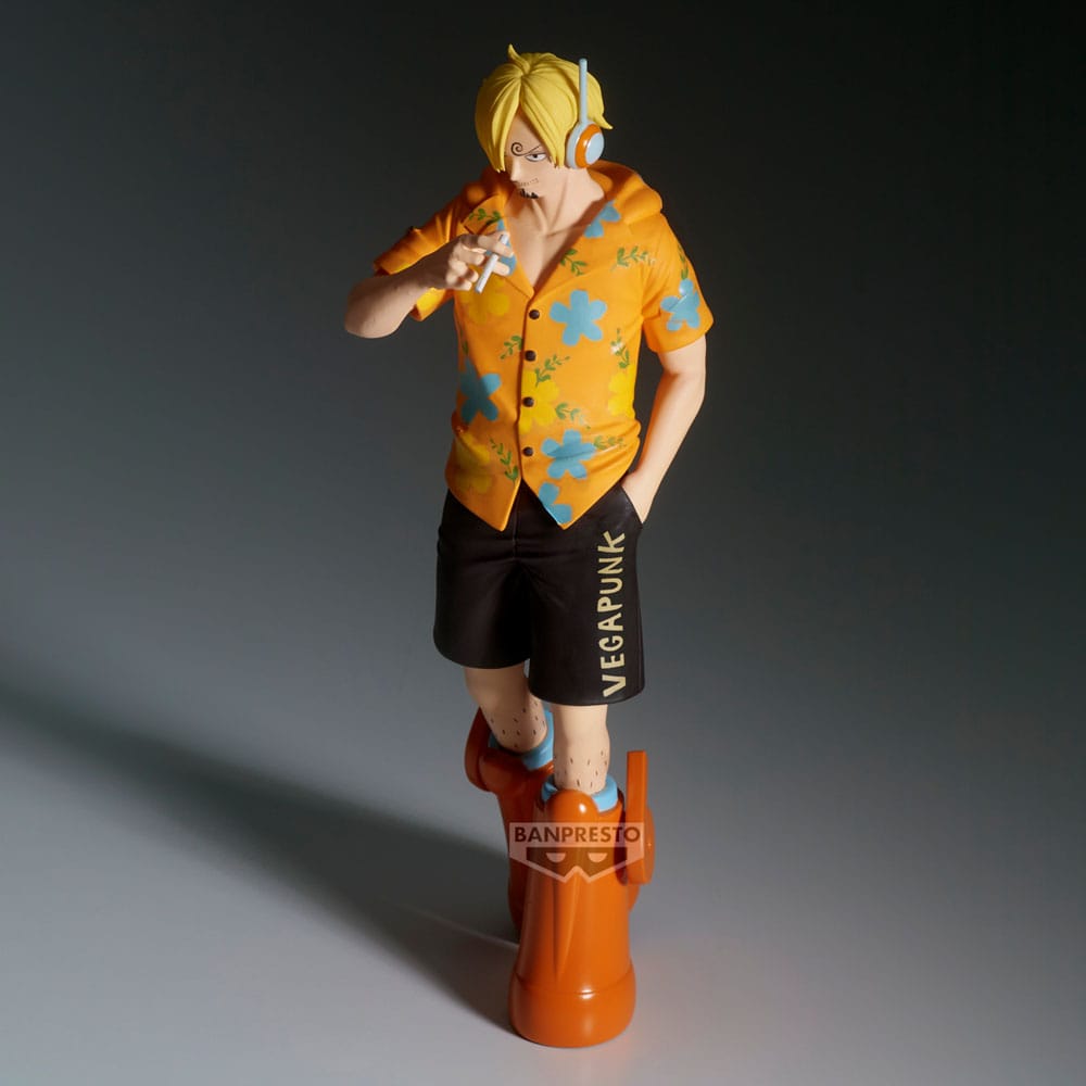 Una pieza de la estatua Shukko PVC Sanji Ver. Egghead 17 cm