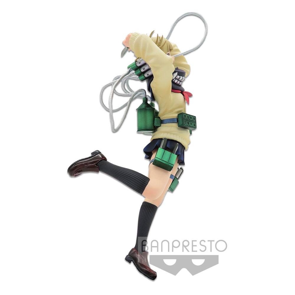 Mi héroe academia banpresto crónica figura academia estatua de pvc himiko toga 18 cm