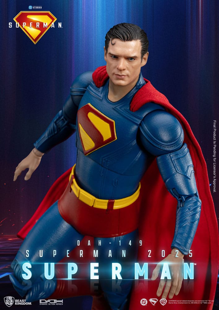 Superman (2025) akcijska figura Superman & Krypto 21 cm