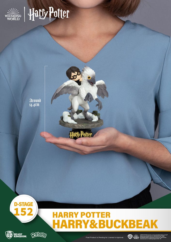 Harry Potter D-Stufe PVC Diorama Harry & Buckbeak 16 cm