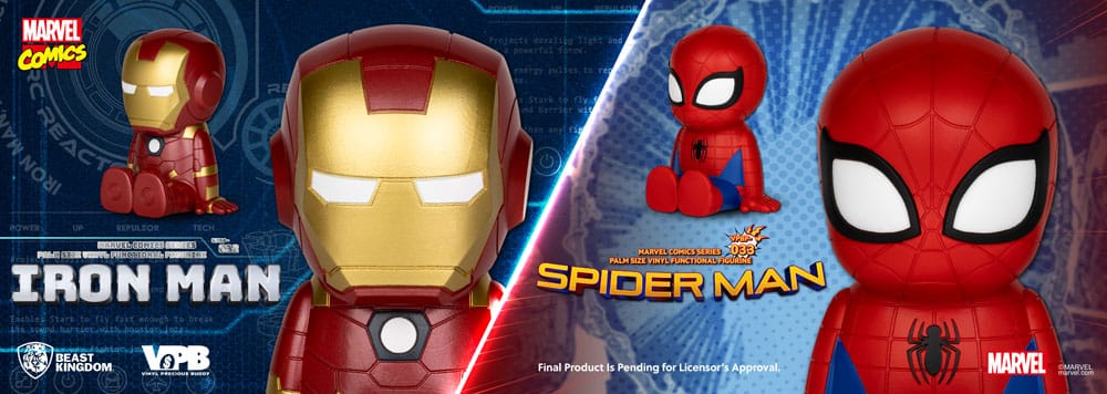 Salvadanaio in vinile classico Marvel Comics Iron-man 12 cm