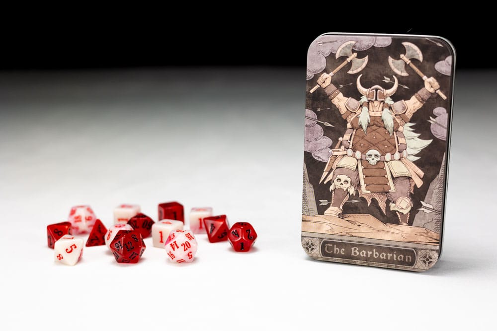 Klasični razred Classic RPG kockice set Barbar (13)