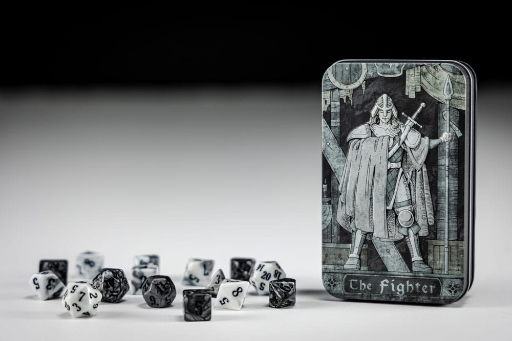Classe personaggio Classic RPG Dice Set Fighter (15)