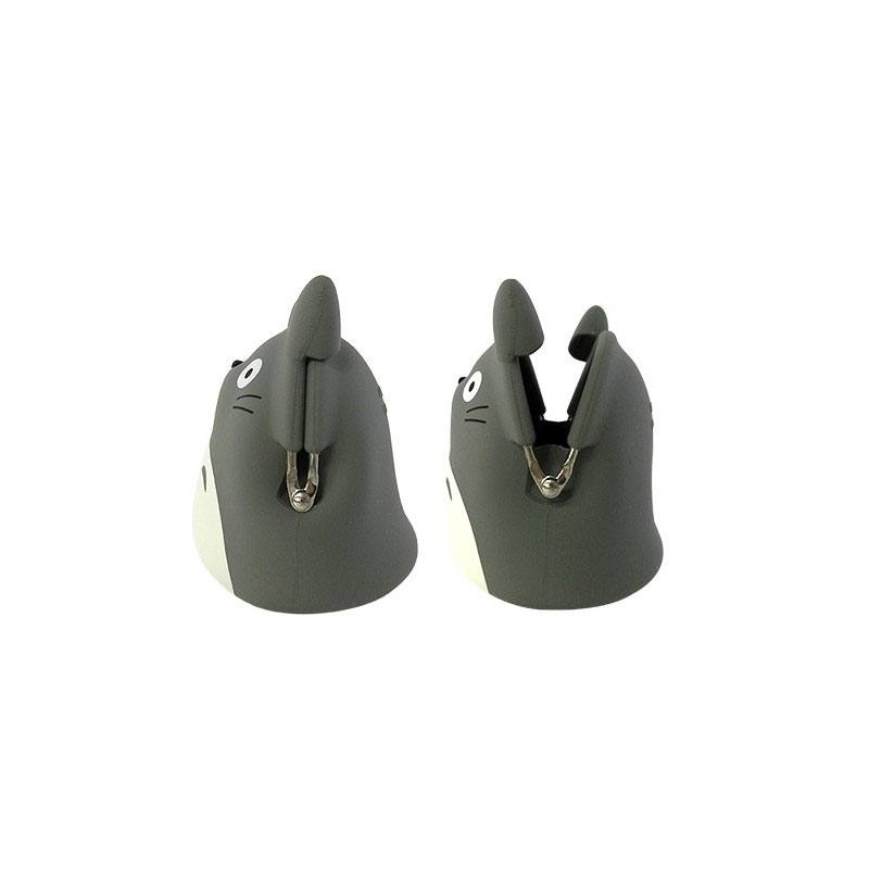 Komşum Totoro Mini Silikon Bozuk Para Cüzdanı Totoro Gri 9 cm