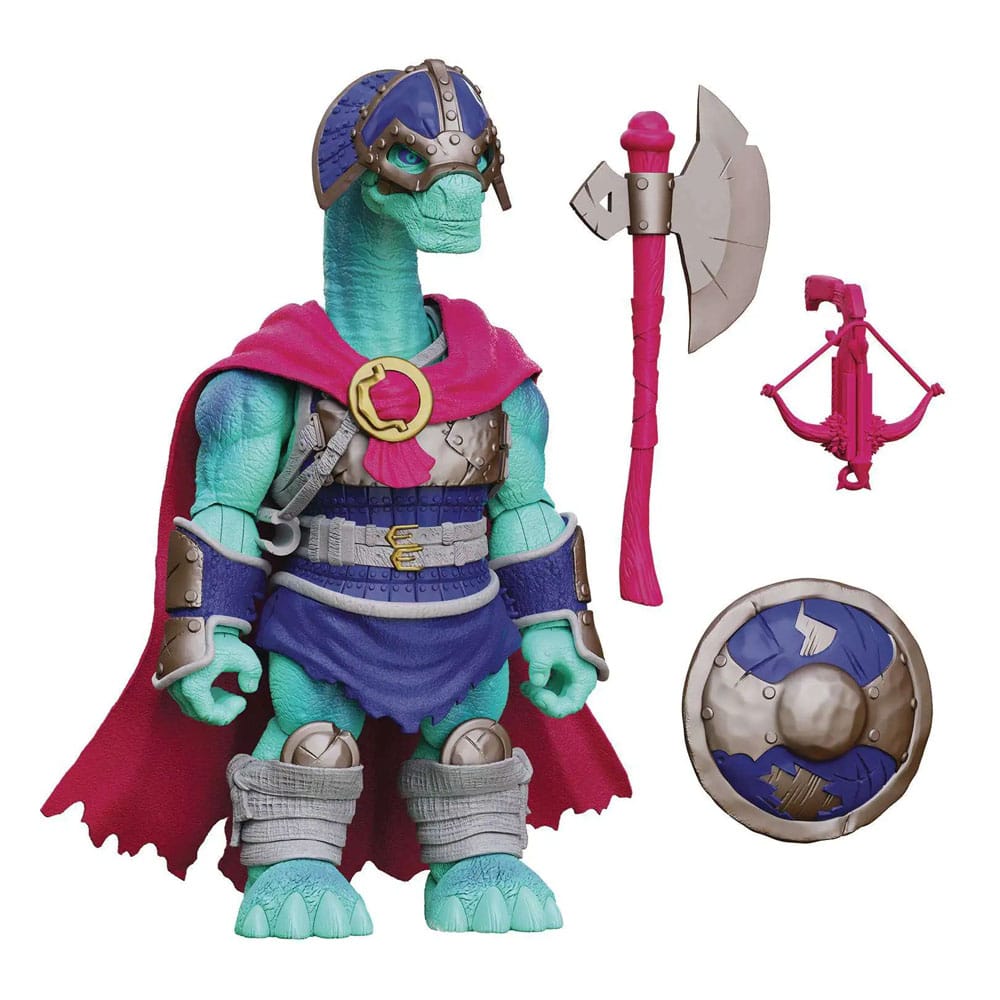 Saurozoïsche Warriors Rock Action Figuur Kolig Shipbreaker Brontosaurus (Viking) 15 cm
