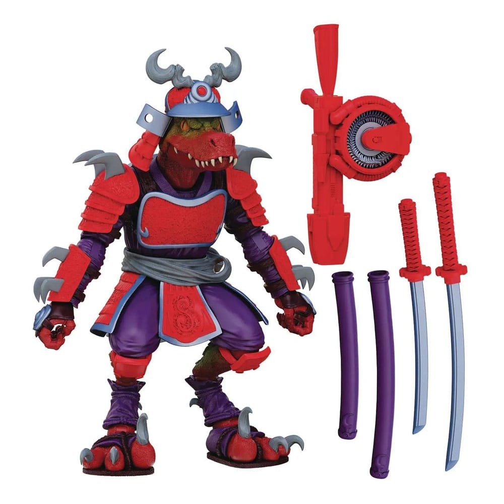 Saurozoïsche krijgers rockactie figuur Sokudo Legion Raptor (Samurai) 15 cm
