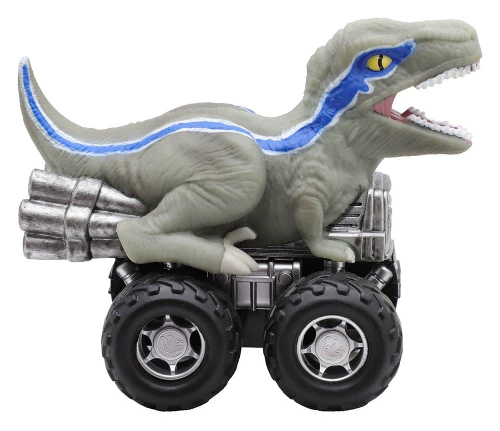 Jurassic World Zoom Riders-køretøj med actionfigur-sortiment (24)