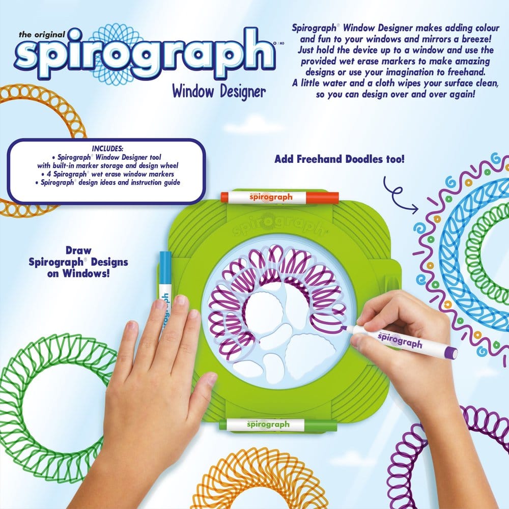 Spirograph vinduesdesigner