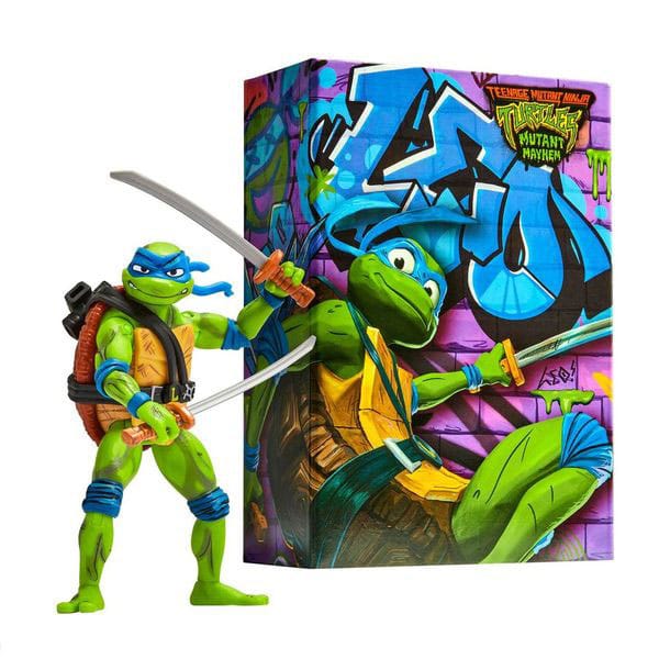 Teenage Mutant Ninja Turtles: Mutant Mayhem Aksiyon figürü Comic Con Leonardo 18 cm