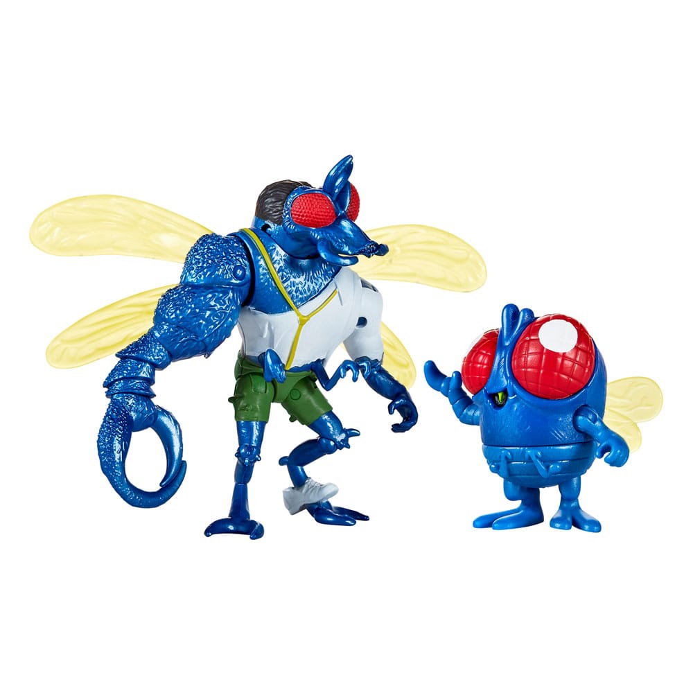Teenage Mutant Ninja Turtles: Mutant Mayhem Actiefiguren Super Fly & Peuter Super Fly 11 cm