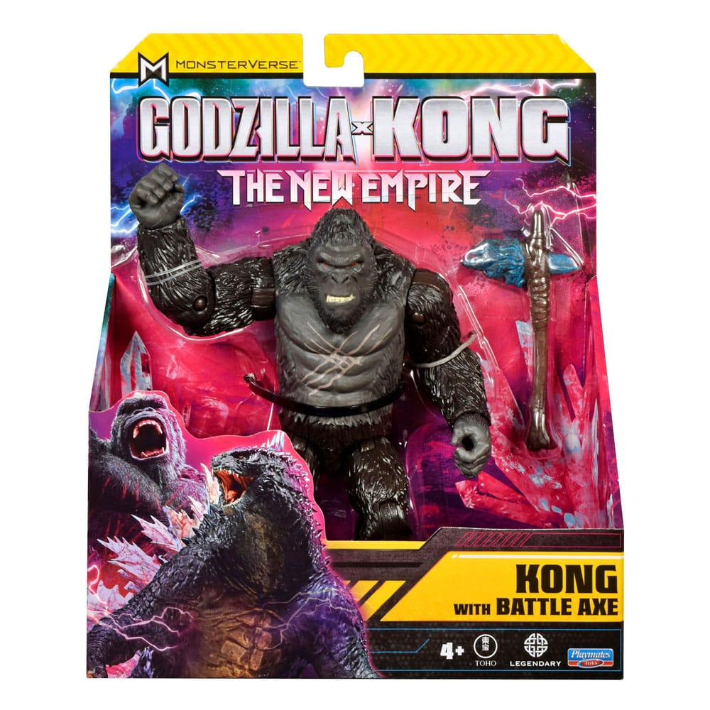 Godzilla X Kong: The New Empire Action Figuur Kong met Battle Axe 15 cm
