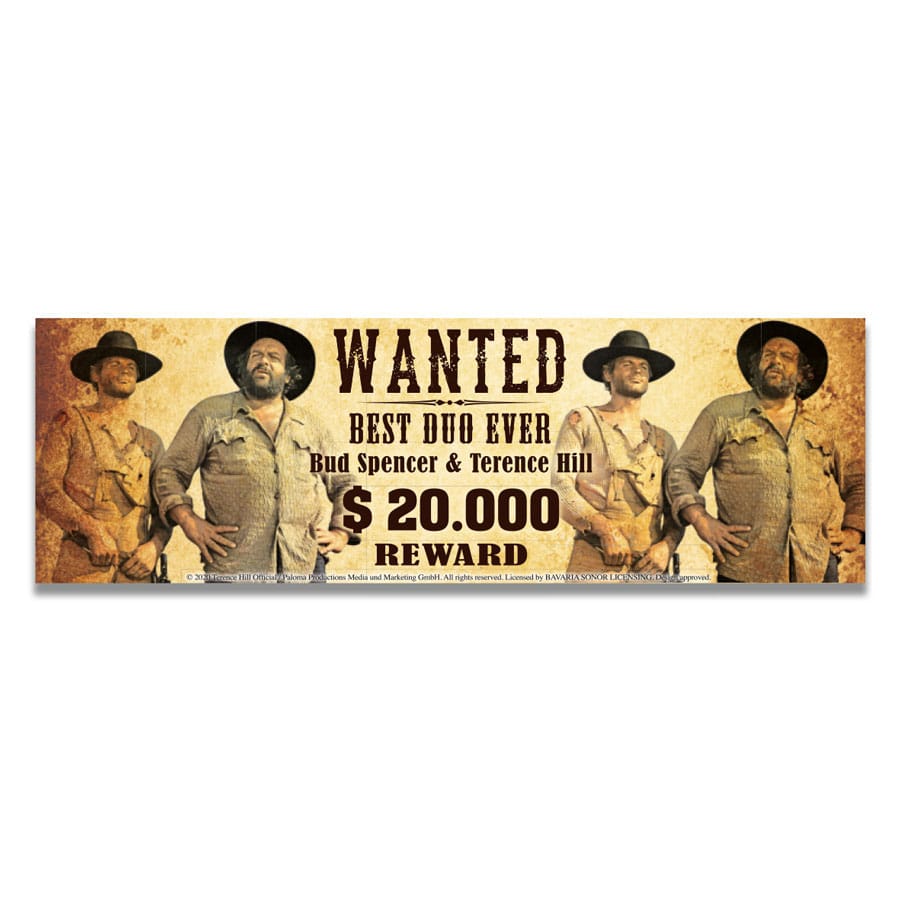 Bud Spencer & Terence Hill emaljekrus søkes
