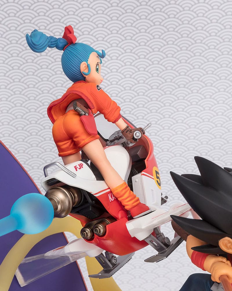 Dragon Ball Figuarts Zero Pvc Status Son Goku & Bulma 18 cm