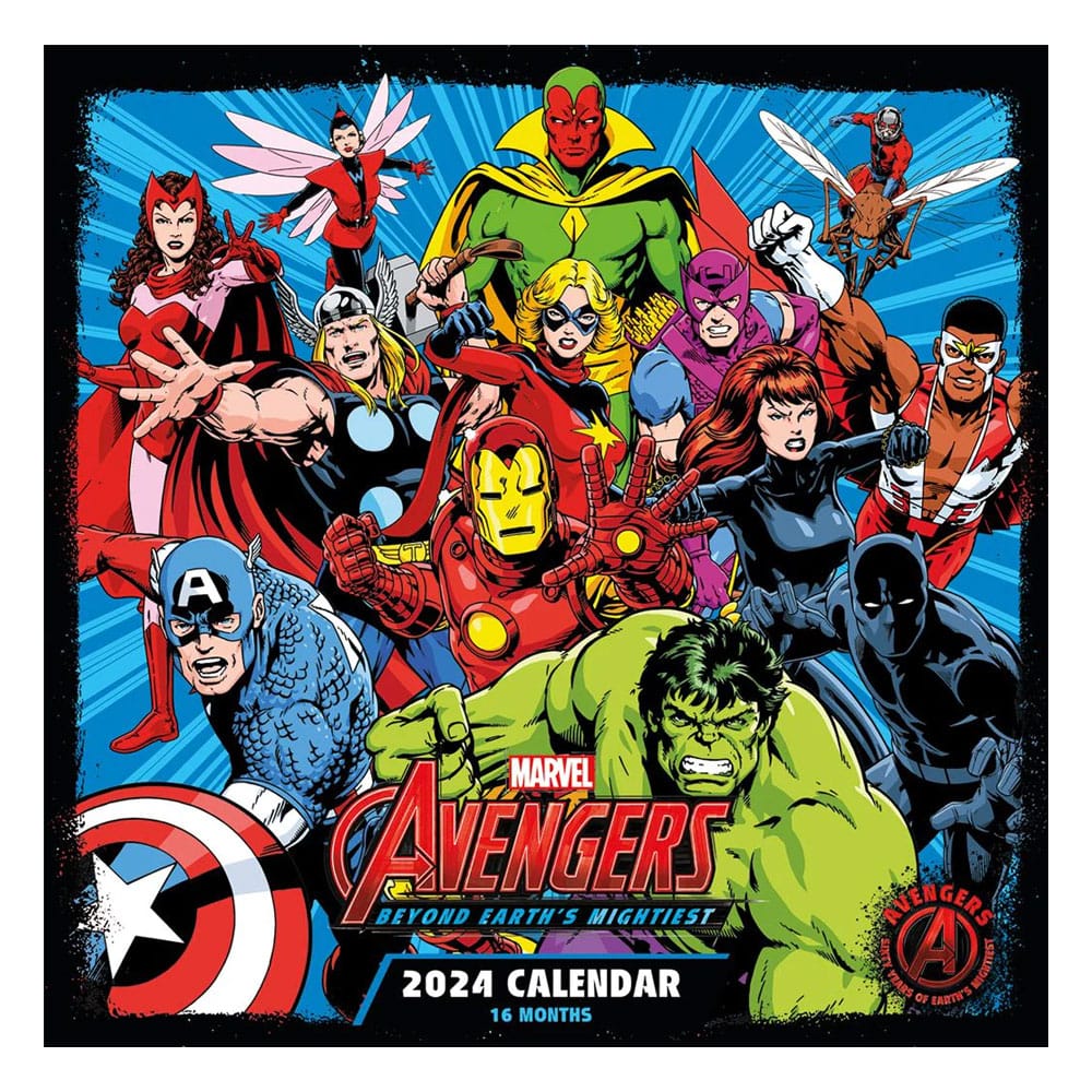 Calendario Marvel 2024 Avengers