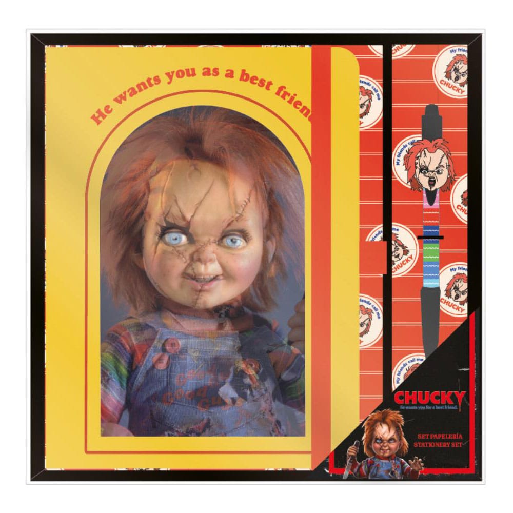 Set de Papelería Chucky (Juego de Niños)