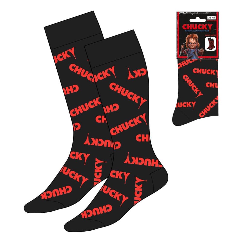 Chucky (Child's Play) Socks Logo 38-45