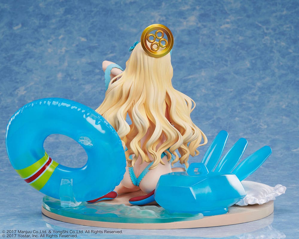 Azur Lane PVC Statue 1/4 Emile Bertin Swimsuit Costume Côte d'Azur 21 CM