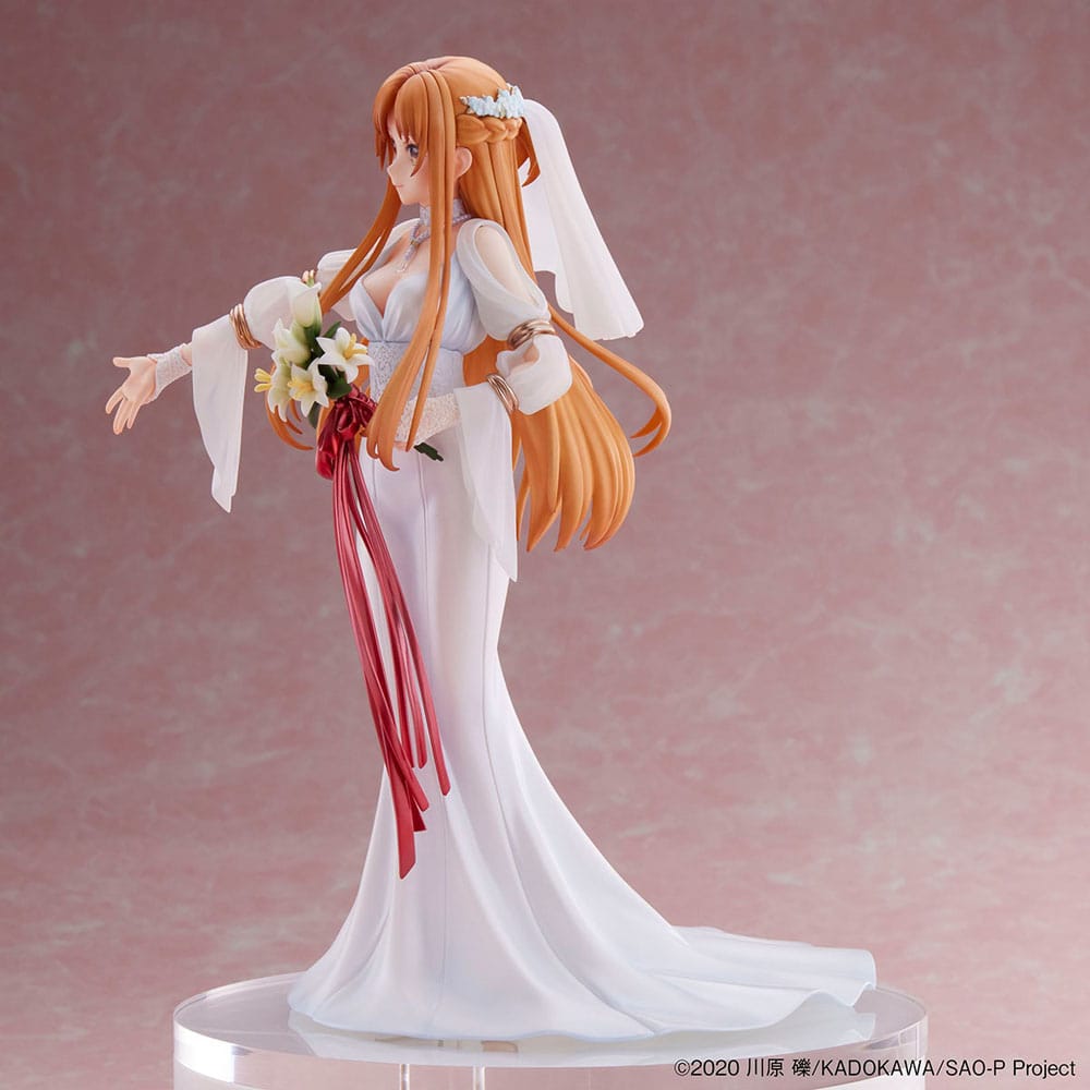 Sword Art Online PVC Estatua 1/7 ASUNA Boda ver. 25 cm