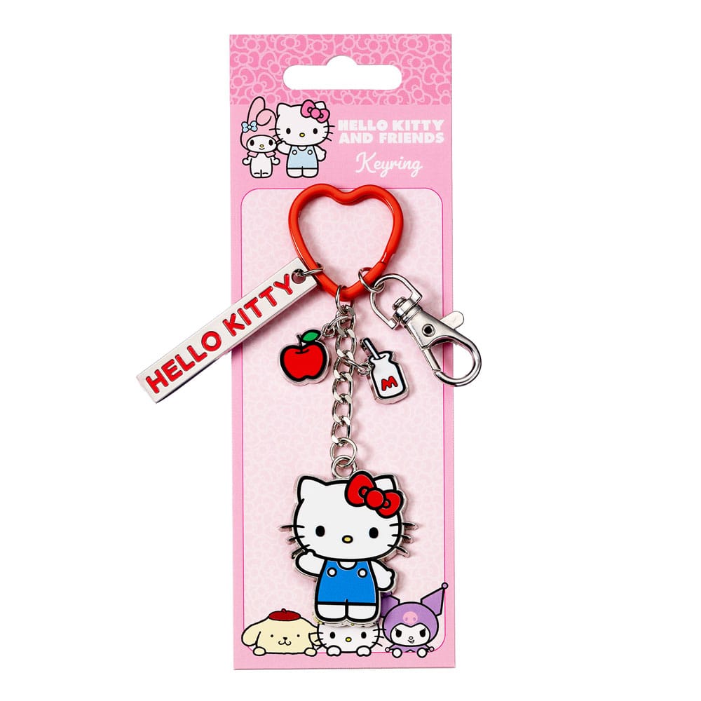Portachiavi Hello Kitty con ciondoli Hello Kitty 15 cm
