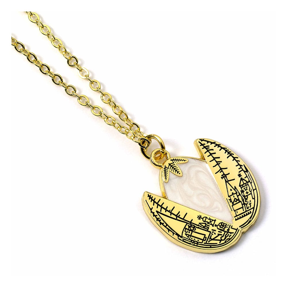 Collier Harry Potter avec œuf doré pendentif avec boîte cadeau