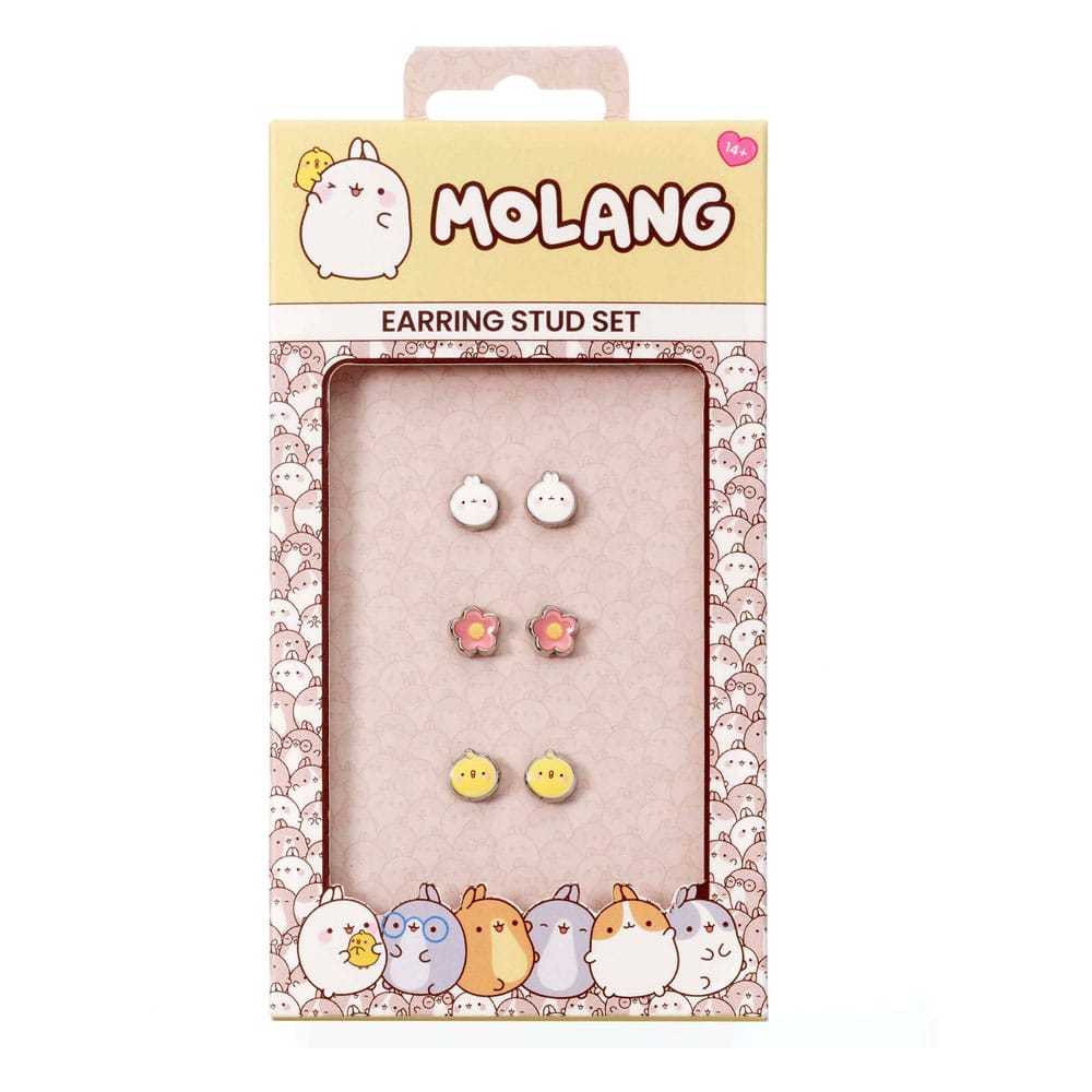 Molang ørestikker 3-pak Molang og Piu Piu