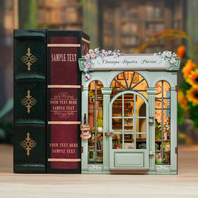 Miniaturhaus-Modellbausatz Champs-Élysées Florist 18 x 16 cm