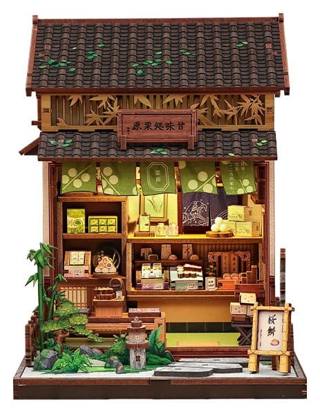 Komplet modela minijaturne kuće Kanmi-dokoro Kurihara 19 x 15 cm