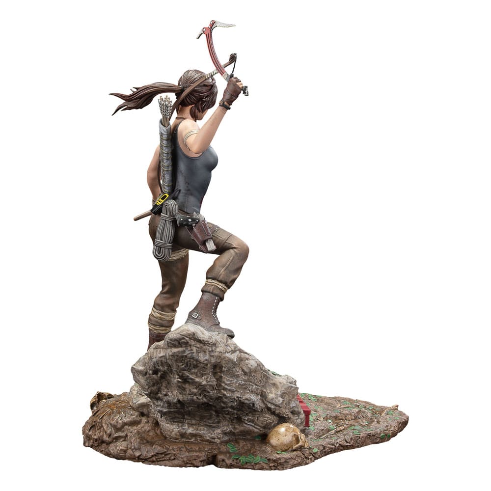 Tomb Raider Pvc Statue Lara Croft Survivor era 33 cm