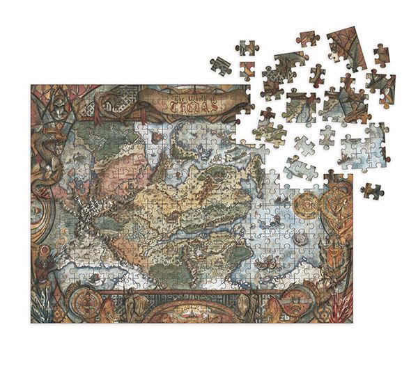 Dragon Age Jigsaw Puzzle World of Thedas Map (1000 piezas)