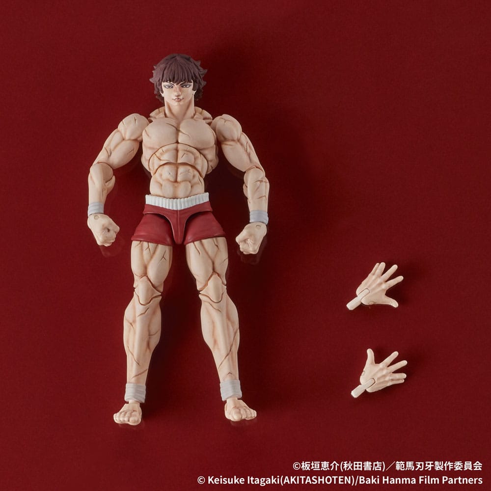 Baki Hanma Digaction Action Figur Baki Hanma 7 cm