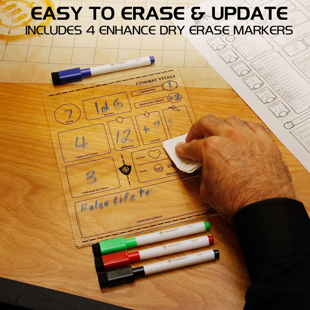 Poboljšajte RPG seriju akrilni znakovi set lista *engleska verzija *