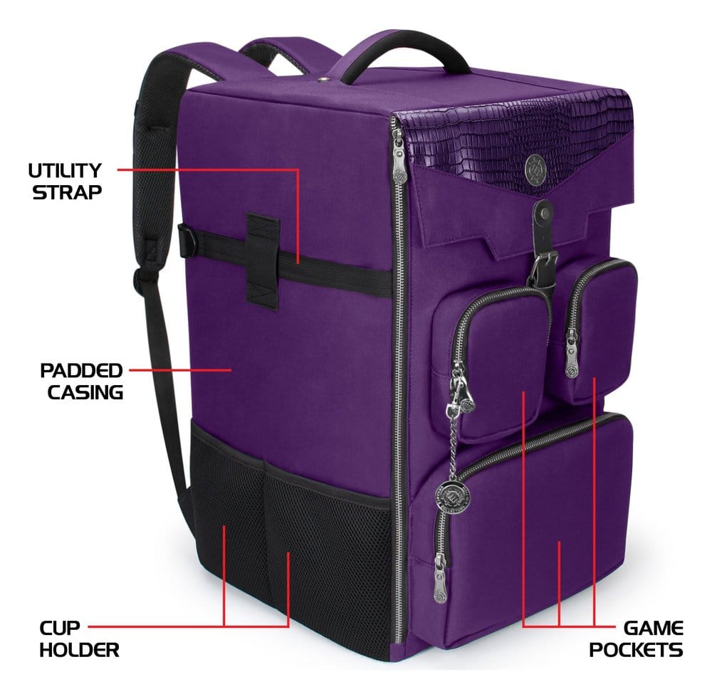 Enhance Board Game Backpack Collector's Edition Paars