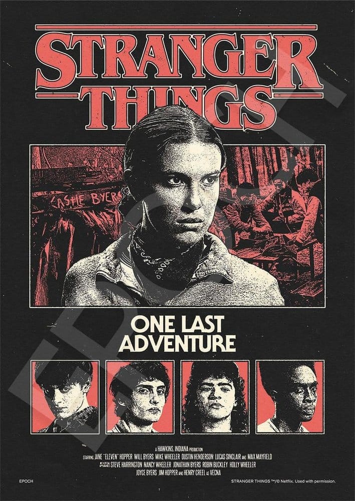 Puzzle da 500 pezzi di Stranger Things Un'ultima avventura
