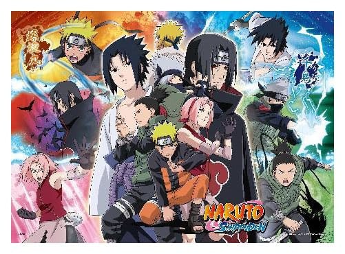 Naruto Shippuden puslespil Ver. B