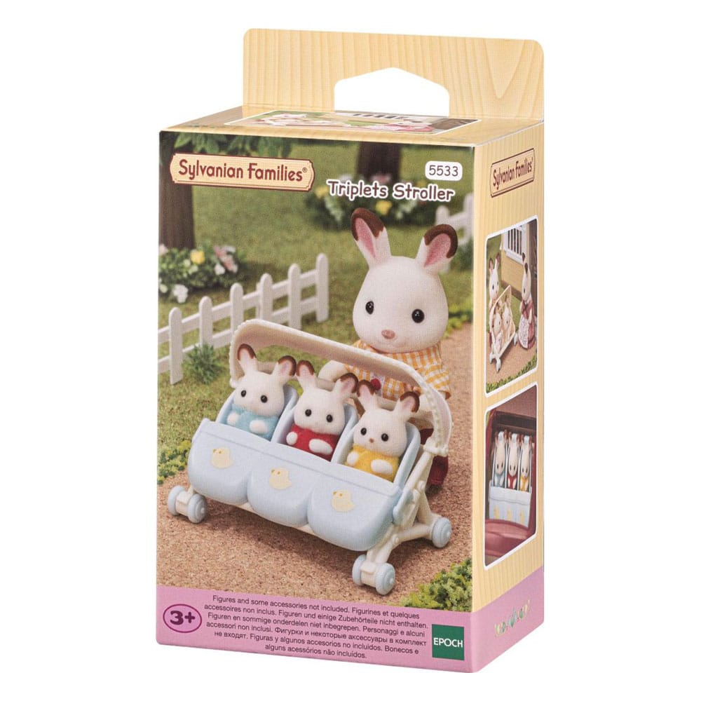 Sylvanian Families: Passeggino triplo