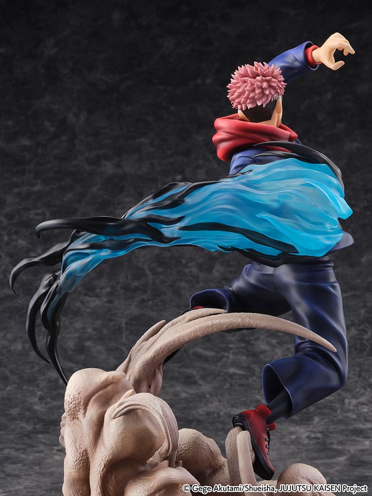 Jujutsu Kaisen Shibuya Scramble Figura PVC Estatua 1/7 Yuji Itadori 31 cm