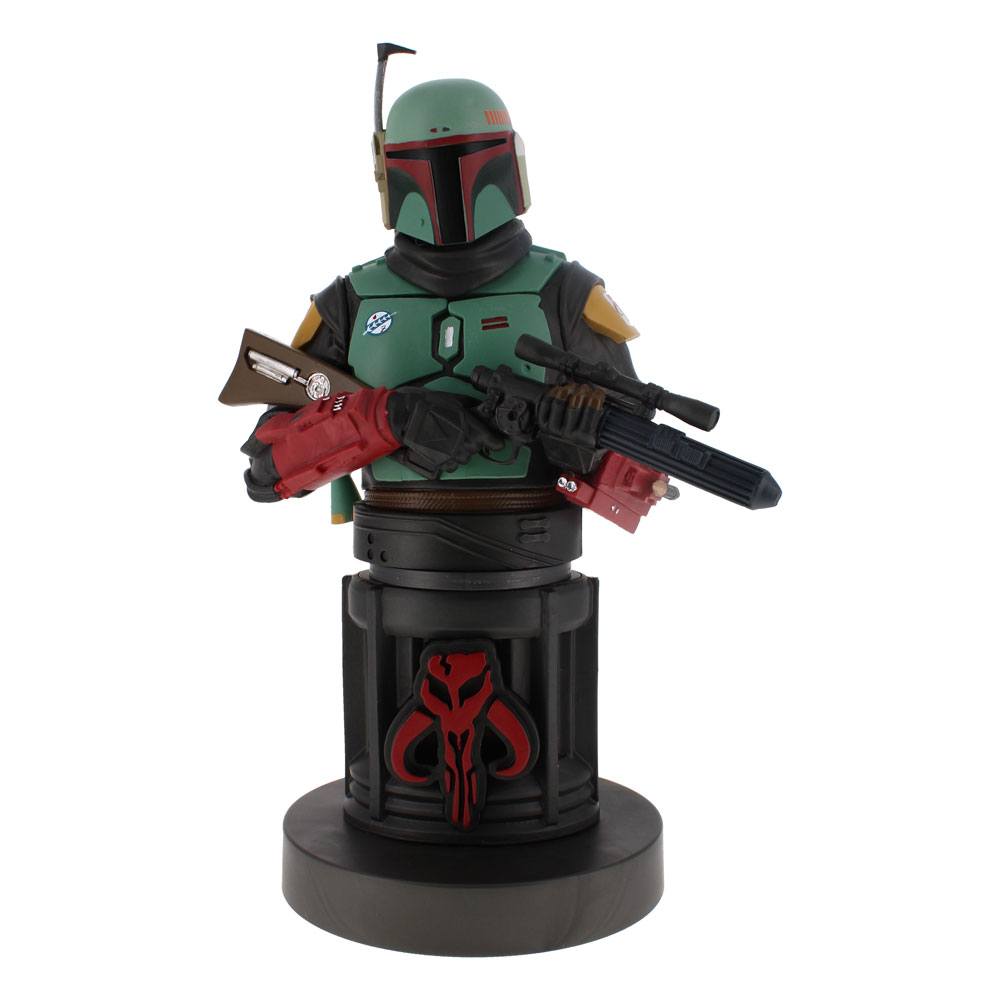 Star Wars Cable Guys laadstandaard Boba Fett 2021 20 cm